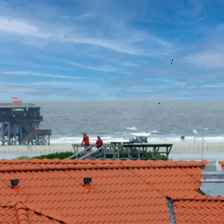 公寓 Haus-brandung-whg-08 圣彼得奥尔丁